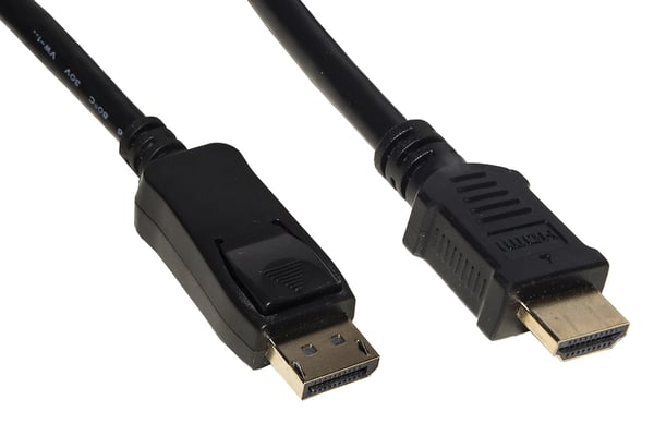 LINK LKCDPH30 videokabeladapter 3 m HDMI Typ A (standard) DisplayPort Svart
