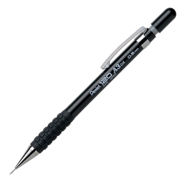 Pentel 120 A3 lyijytäytekynä 0,5 mm HB