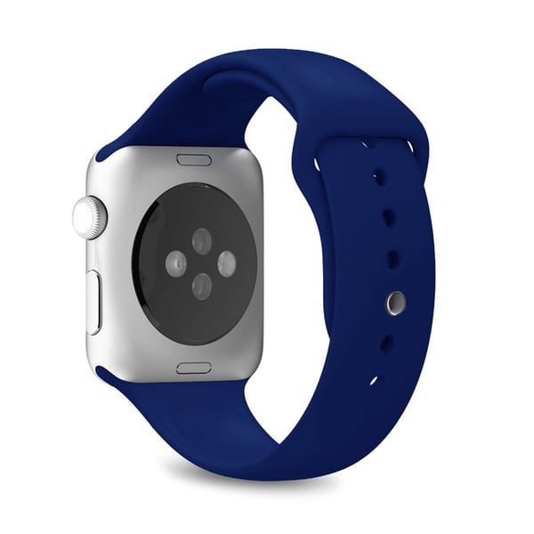 Miniatyrbillede 3 af 4: PURO ICON Apple Watch Band Marineblå Silikone