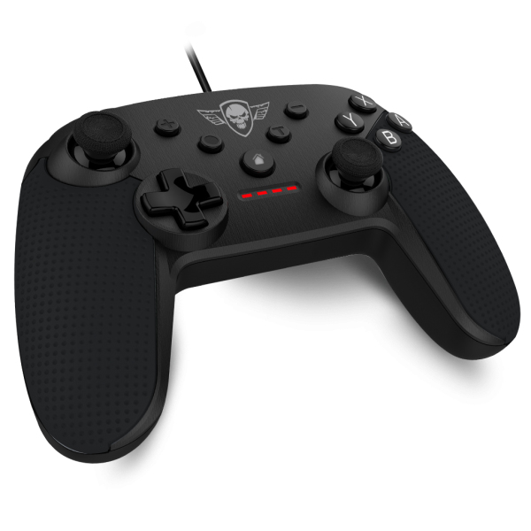 Miniatyrbillede 2 af 4: Spirit of Gamer SOG-WGPS spil-controller Sort Gamepad Analog/digital Nintendo Switch
