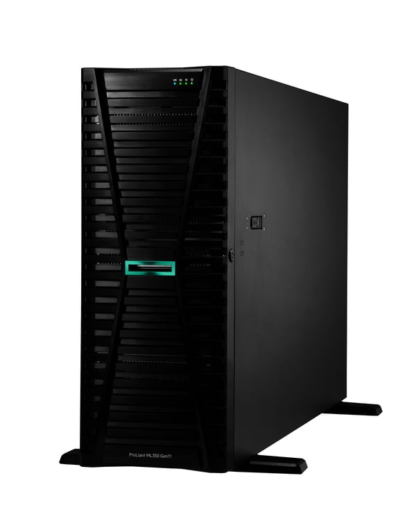 HPE ProLiant ML350 Gen11 4410Y 2.0GHz 12-core 1P 32GB-R VROC 4LFF 1000W RPS server Tårn (4U) Intel® Xeon Silver 2 GHz DDR5-SDRAM
