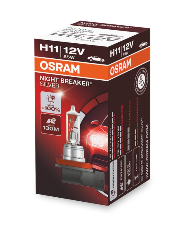 Miniatyrbillede 3 af 3: Osram 4052899992665 bil pære