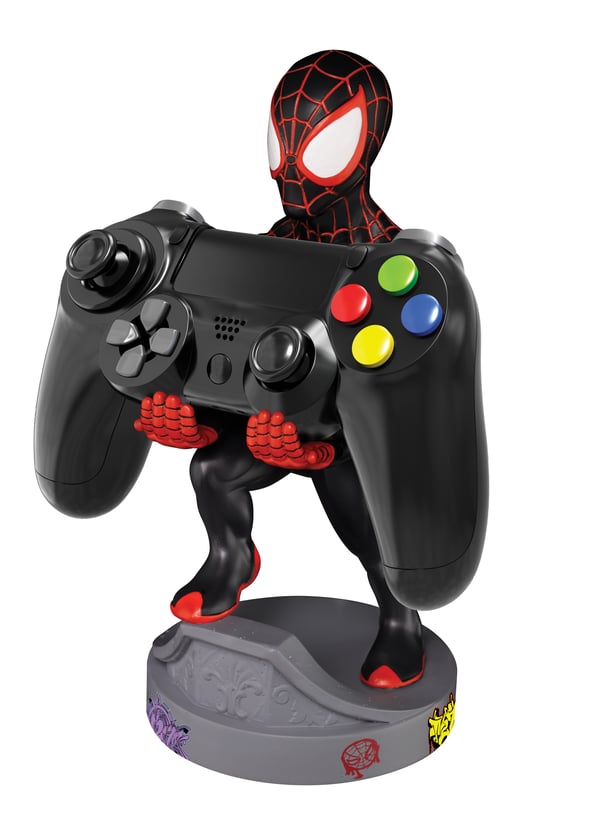 Pikkukuva 3 / 8: Exquisite Gaming Cable Guys Miles Morales Spider-Man Passiiviteline Peliohjain, Matkapuhelin/älypuhelin Musta, Punainen