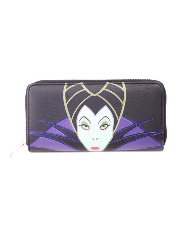 Pikkukuva 1 / 3: Disney Maleficient 2 - Ladies Patched Zip Around Wallet Monivärinen