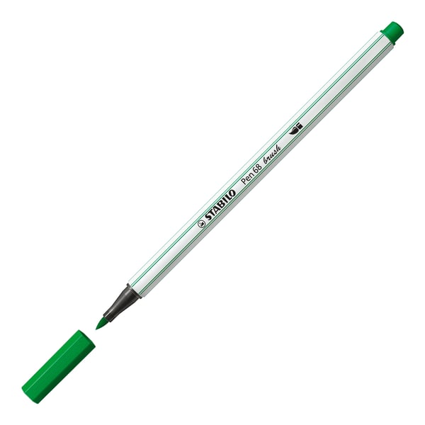 Miniatyrbild 2 av 3: STABILO Pen 68 Brush stiftpennor Bold Multifärg 8 styck
