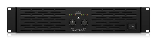 Behringer KM1700 audio forstærker Optræden/scene Sort Behringer KM1700 audio forstærker Optræden/scene Sort