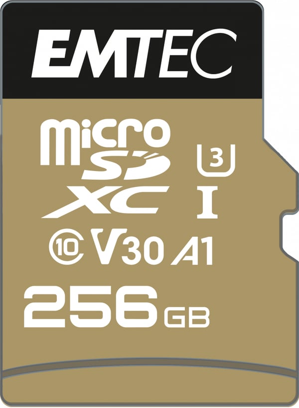 Miniatyrbillede 1 af 2: Emtec SpeedIN Pro 256 GB MicroSDXC UHS-I Klasse 10