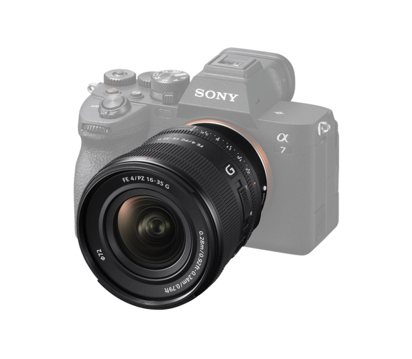 Sony FE PZ 16-35mm F4 G SLR Makroobjektiv med vidvinkel Sort