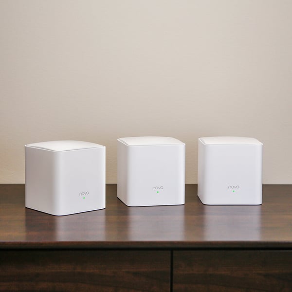 Miniatyrbillede 3 af 4: Tenda NOVA MW5G(3-PACK) mesh Wi-Fi-system Dual-band (2,4 GHz / 5 GHz) Wi-Fi 5 (802.11ac) Hvid 2 Intern