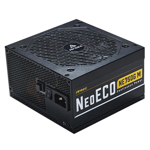 Miniatyrbillede 1 af 7: Antec Neo ECO Modular NE750G M EC enhed til strømforsyning 750 W 20+4 pin ATX ATX Sort