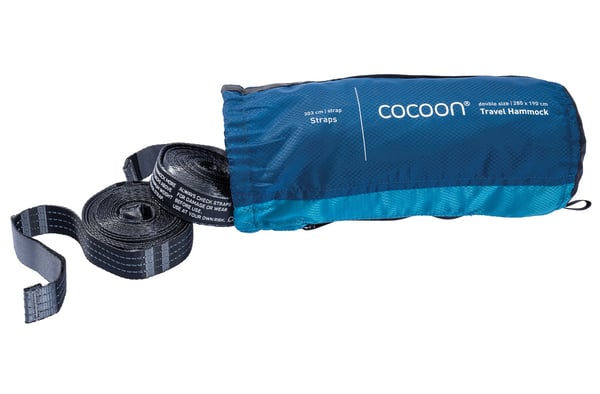 Cocoon HD114-SET hängmatta Upphängningsbar hängmatta 1 personer Nylon, Polyester Blå
