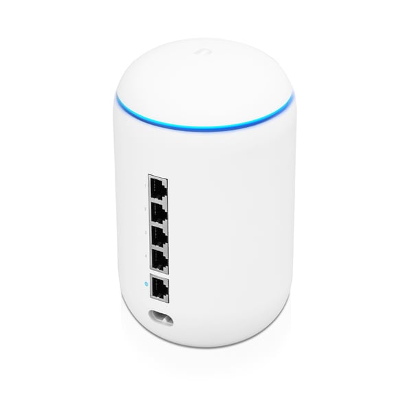 Miniatyrbillede 2 af 5: Ubiquiti UniFi Dream Machine trådløs router Hvid