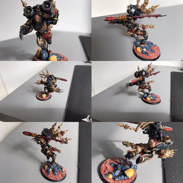 Miniatyrbillede 8 af 8: Games Workshop Haarken Worldclaimer, Herald of the Apocalypse