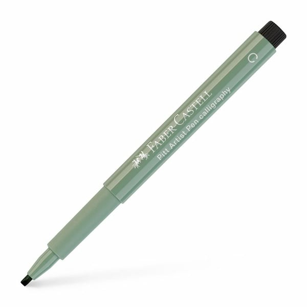 Miniatyrbillede 4 af 6: Faber-Castell 167972 kalligrafipen Lys grå 1 stk
