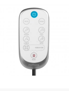 Medisana MCG 810 elektrisk massagestol Grå
