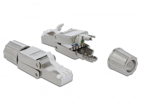 Pikkukuva 1 / 3: DeLOCK 86477 liitinjohto RJ-45 Harmaa