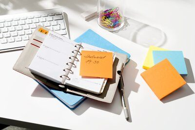 Miniatyrbillede 3 af 3: Post-It FT510283540 selvklæbende huskeseddel Firkant Blå, Grøn, Orange, Lyserød, Gul 100 ark