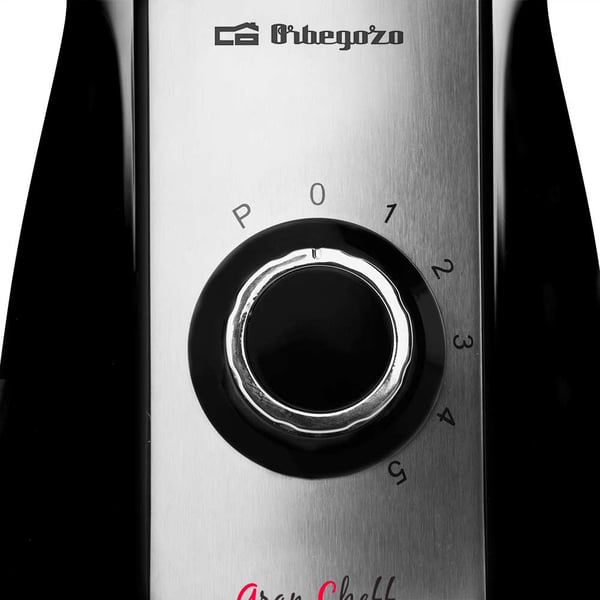 Miniatyrbild 7 av 7: Orbegozo BV 6575 mixer 1,5 l Bänkmixer 600 W Svart