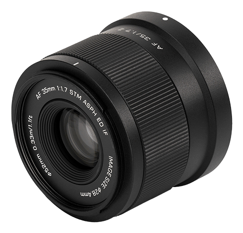 Miniatyrbild 3 av 8: VILTROX AF 35mm F1.7 Air Fullformatsobjektiv Svart
