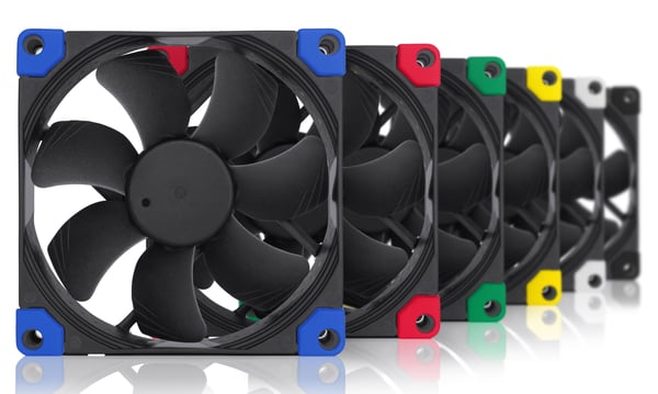 Miniatyrbillede 3 af 6: Noctua NF-A9 PWM CH.BK.S Computerkølesystem Computerkabinet Ventilator 9,2 cm Sort