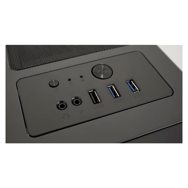 LC-Power Gaming 700B - Hexagon Midi Tower Svart