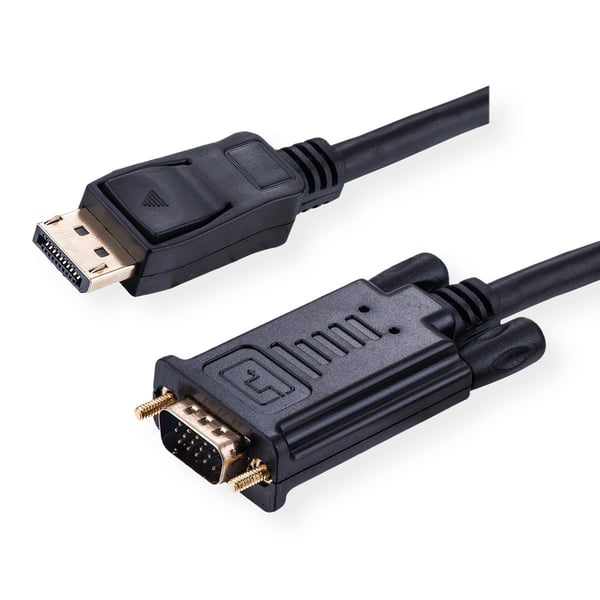 VALUE 11.99.5802 videokabel adapter 2 m VGA (D-Sub) DisplayPort Sort