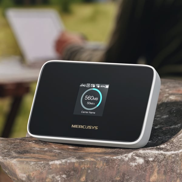 Miniatyrbillede 3 af 4: Mercusys MT115 cellulær netværksenhed Cellulær netværksrouter