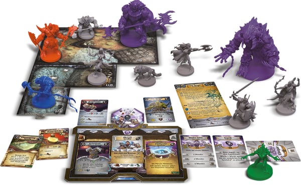 Miniatyrbillede 2 af 2: Heidelberger Spieleverlag Sword & Sorcery Brætspil Rollespil