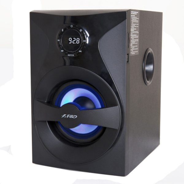 Pikkukuva 5 / 6: F&D F380X kaiutinsetti Universaali Musta 2.1 kanavaa 13 W Bluetooth
