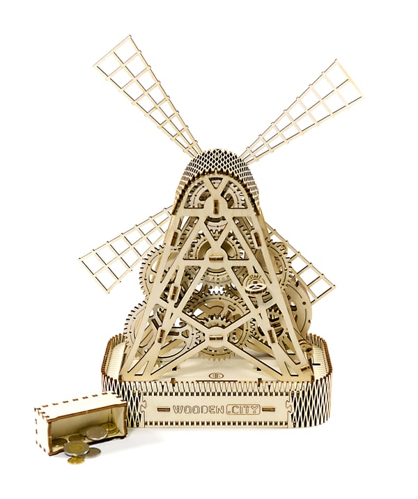 Wooden City WOODCITY.WR307 3D-palapeli 222 kpl Rakennukset