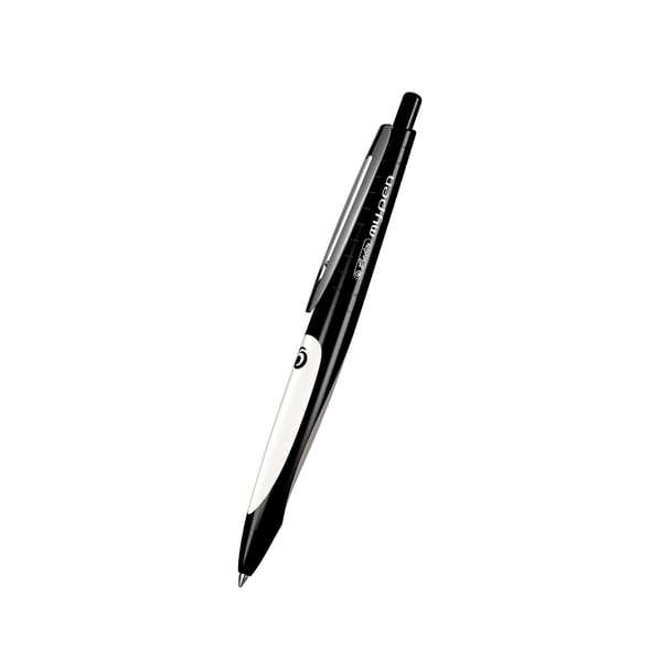 Miniatyrbild 3 av 4: Herlitz my.pen Svart Fastklämbar, indragbar kulspetspenna 1 styck