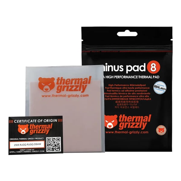 Pikkukuva 6 / 8: Thermal Grizzly Minus Pad 8 Lämpöalusta