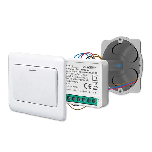 SMART STRØMAFBEDRYDER 3680W / NEDIS WIFIWMS10WT WS WIFIWMS10WT