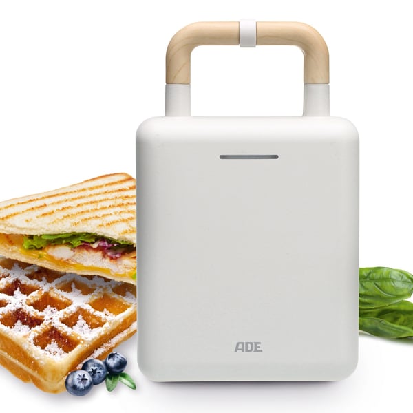 ADE KG2138-1 sandwichtoaster 600 W Hvid