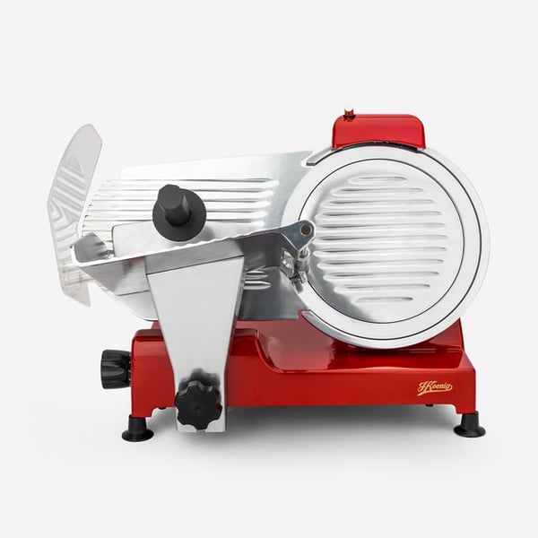 Miniatyrbillede 1 af 5: H.Koenig MSX254 skæremaskine Elektrisk 240 W Sort, Rød, Rustfrit stål Aluminium