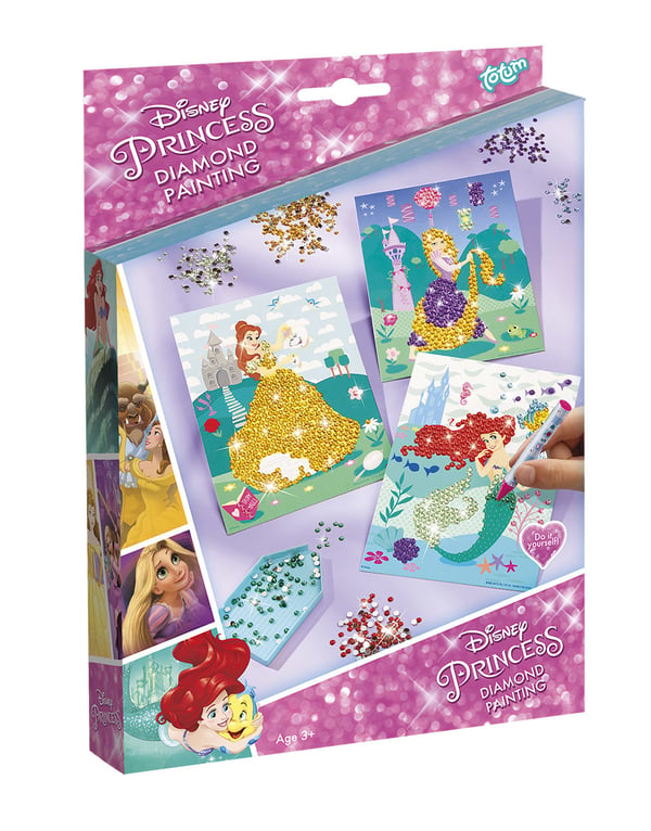 Miniatyrbild 1 av 3: Totum Disney Princess Diamond Painting