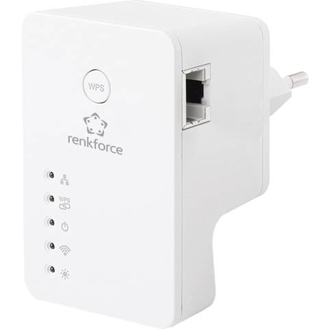 Miniatyrbillede 3 af 3: Renkforce RF-4818888 WLAN adgangspunkt 300 Mbit/s Hvid