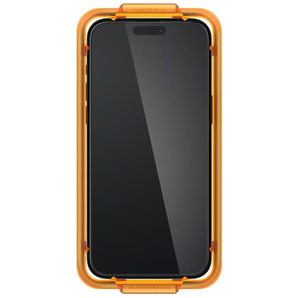 Spigen Glas.tR AlignMaster Klar skærmbeskytter Apple 2 stk