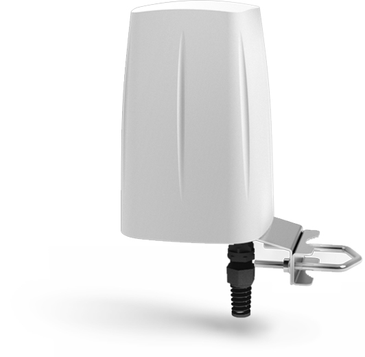 Miniatyrbillede 6 af 7: QuWireless QuSpot antenne Omniretningsbestemt antenne PoE/LAN 4 dBi