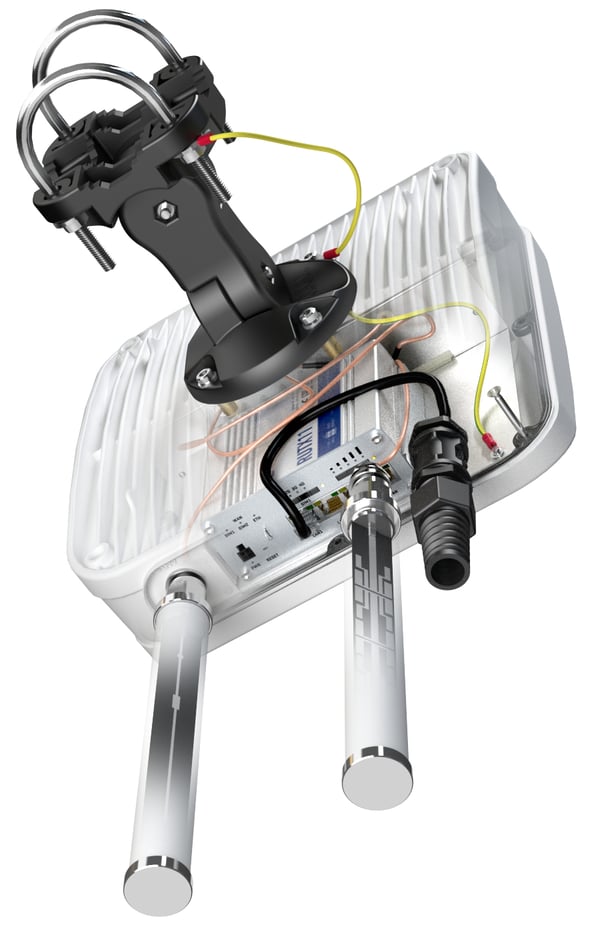 Miniatyrbillede 4 af 8: QuWireless QuMax antenne Retningsbestemt antenne PoE/LAN 6 dBi