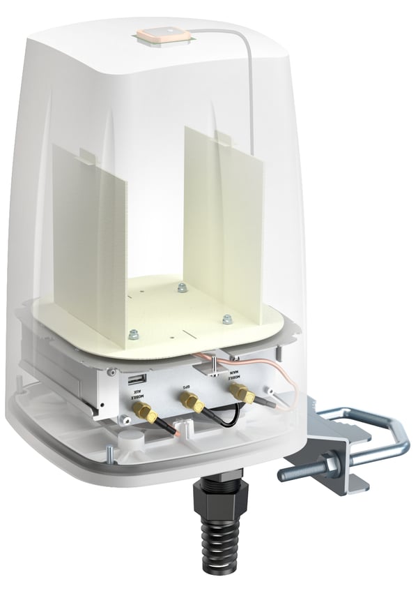 Miniatyrbillede 1 af 7: QuWireless QuSpot antenne Omniretningsbestemt antenne PoE/LAN 4 dBi