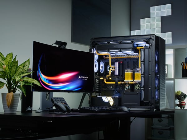 Miniatyrbillede 5 af 7: Corsair 9000D RGB AIRFLOW Full Tower Sort