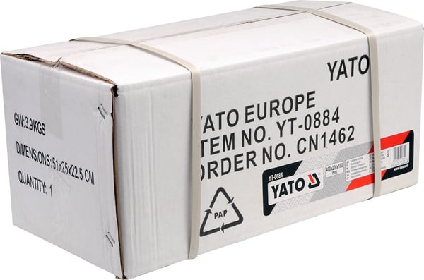 Yato YT-0884 værktøjskasse og kasse Sort