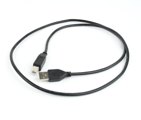 Pikkukuva 4 / 6: Gembird CCP-USB2-AMBM-1M USB-kaapeli USB 2.0 USB A USB B Musta