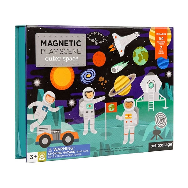 Miniatyrbillede 1 af 2: Wild & Wolf "Magnetic Play Scene Space - Gioco magnetico ""Spazio"""