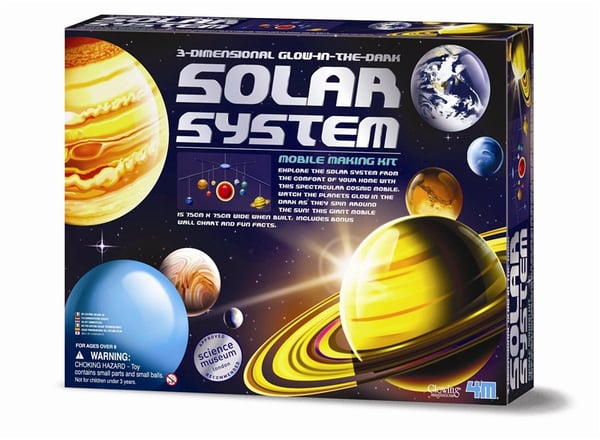 Pikkukuva 3 / 3: Borella Kit sistema solare rotante in 3D