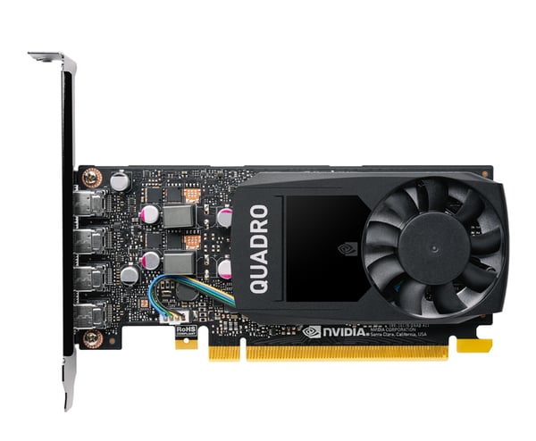 PNY VCQP1000V2-PB grafikkort NVIDIA Quadro P1000 V2 4 GB GDDR5