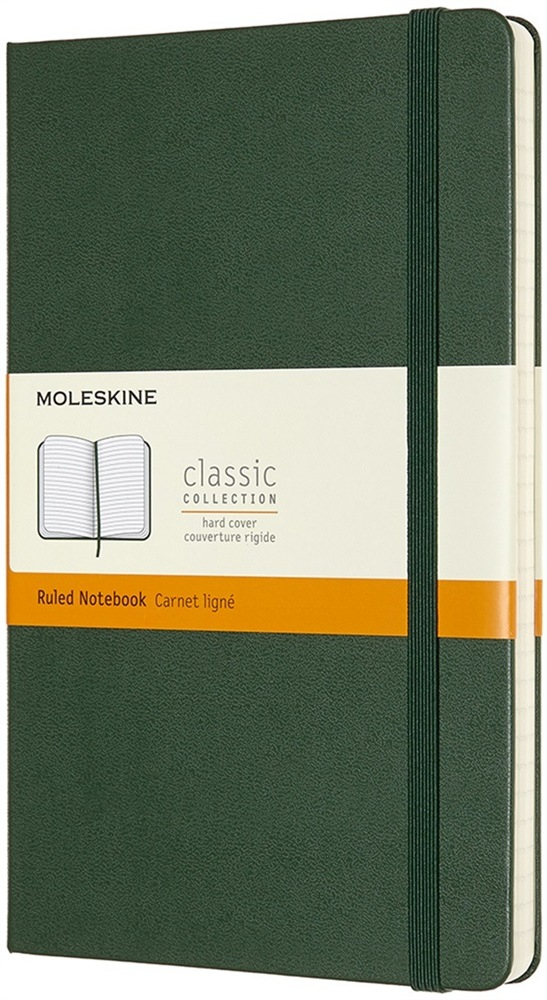 Moleskine Classic blok og notesblok 240 ark Grøn