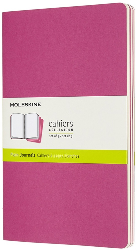 Moleskine Cahier muistikirja 80 arkkia Vaaleanpunainen Moleskine Cahier muistikirja 80 arkkia Vaaleanpunainen