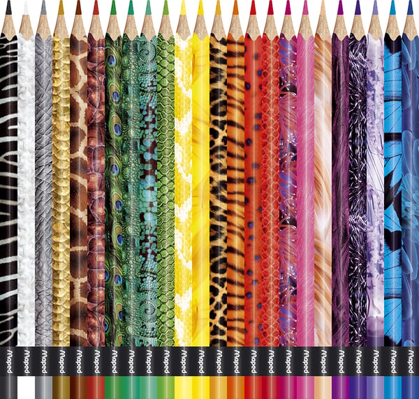Pikkukuva 2 / 2: Maped Colour'Peps Valikoidut värit 24 kpl